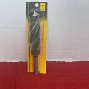 1 Inch Drill Bit | Reduced‎ Shank High Speed Steel Fits 1/2" Drills New NIP